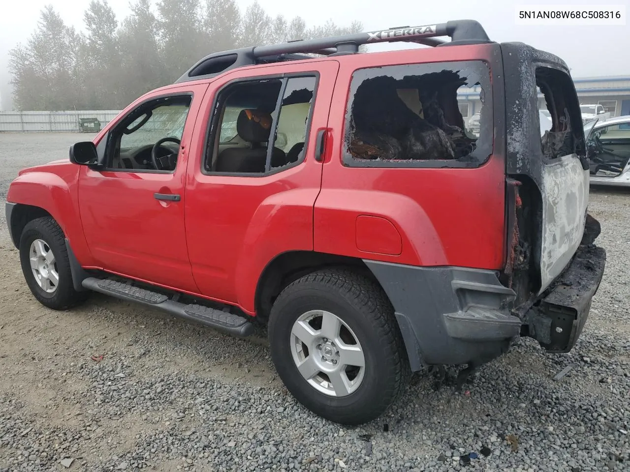 2008 Nissan Xterra Off Road VIN: 5N1AN08W68C508316 Lot: 72765554