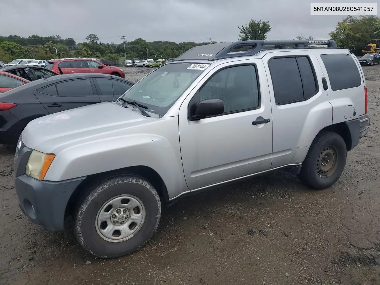 2008 Nissan Xterra Off Road VIN: 5N1AN08U28C541957 Lot: 72842744