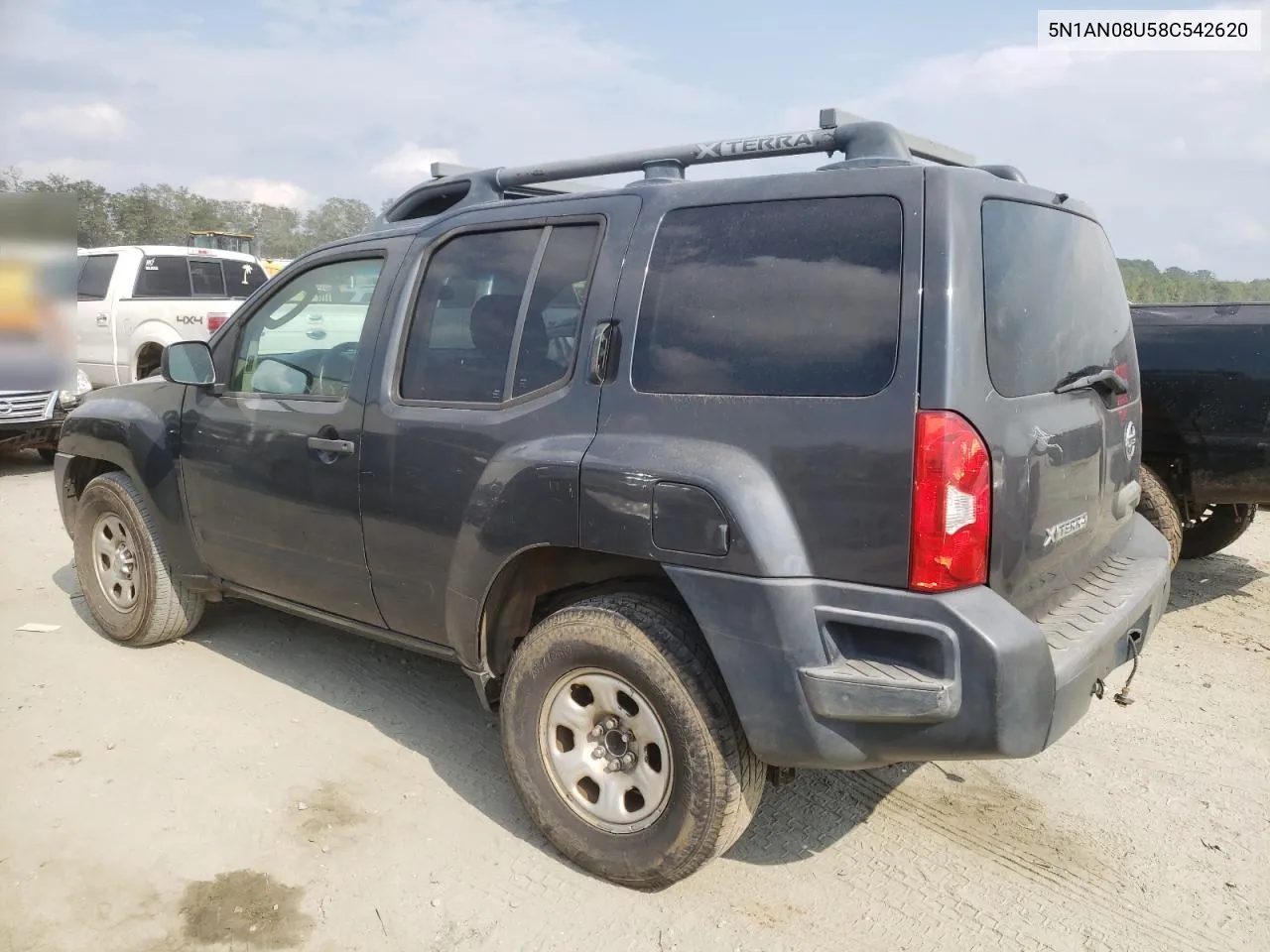 2008 Nissan Xterra Off Road VIN: 5N1AN08U58C542620 Lot: 72892634