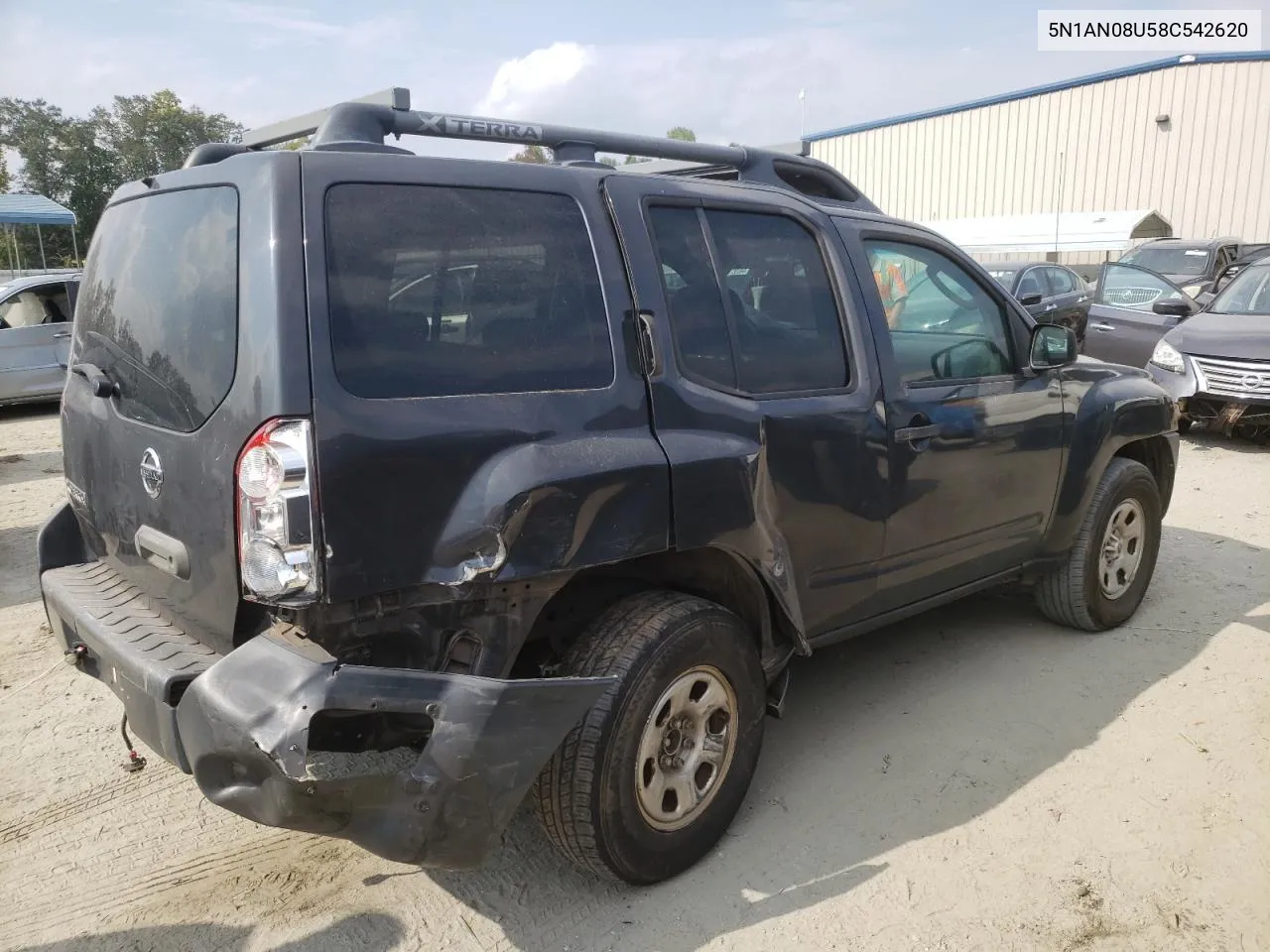 2008 Nissan Xterra Off Road VIN: 5N1AN08U58C542620 Lot: 72892634