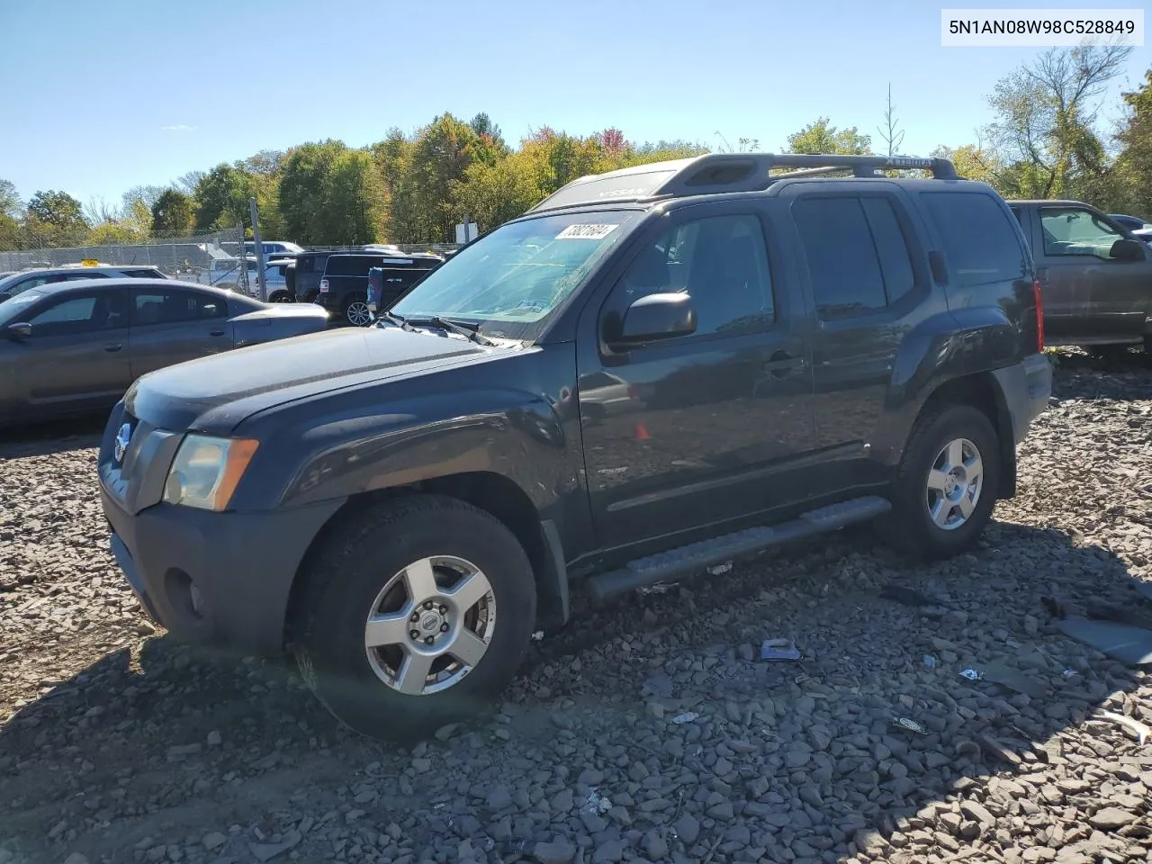 2008 Nissan Xterra Off Road VIN: 5N1AN08W98C528849 Lot: 73821604