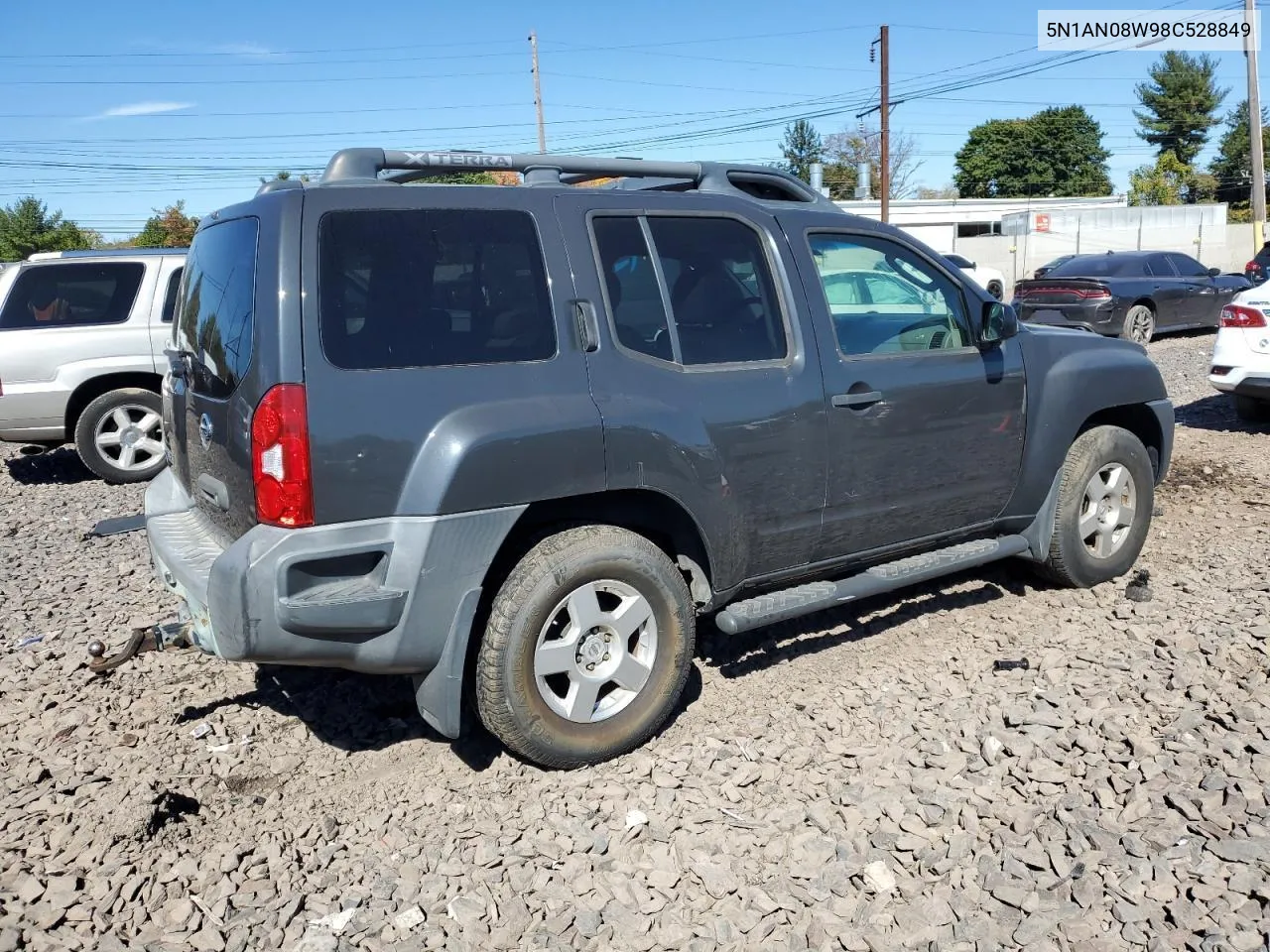 2008 Nissan Xterra Off Road VIN: 5N1AN08W98C528849 Lot: 73821604