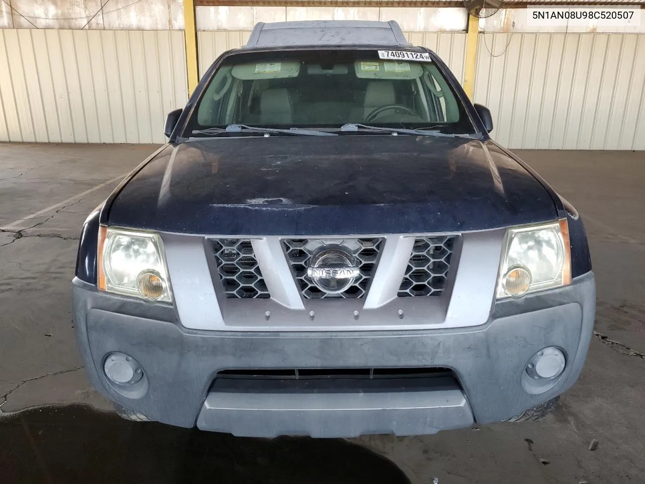 2008 Nissan Xterra Off Road VIN: 5N1AN08U98C520507 Lot: 74091124