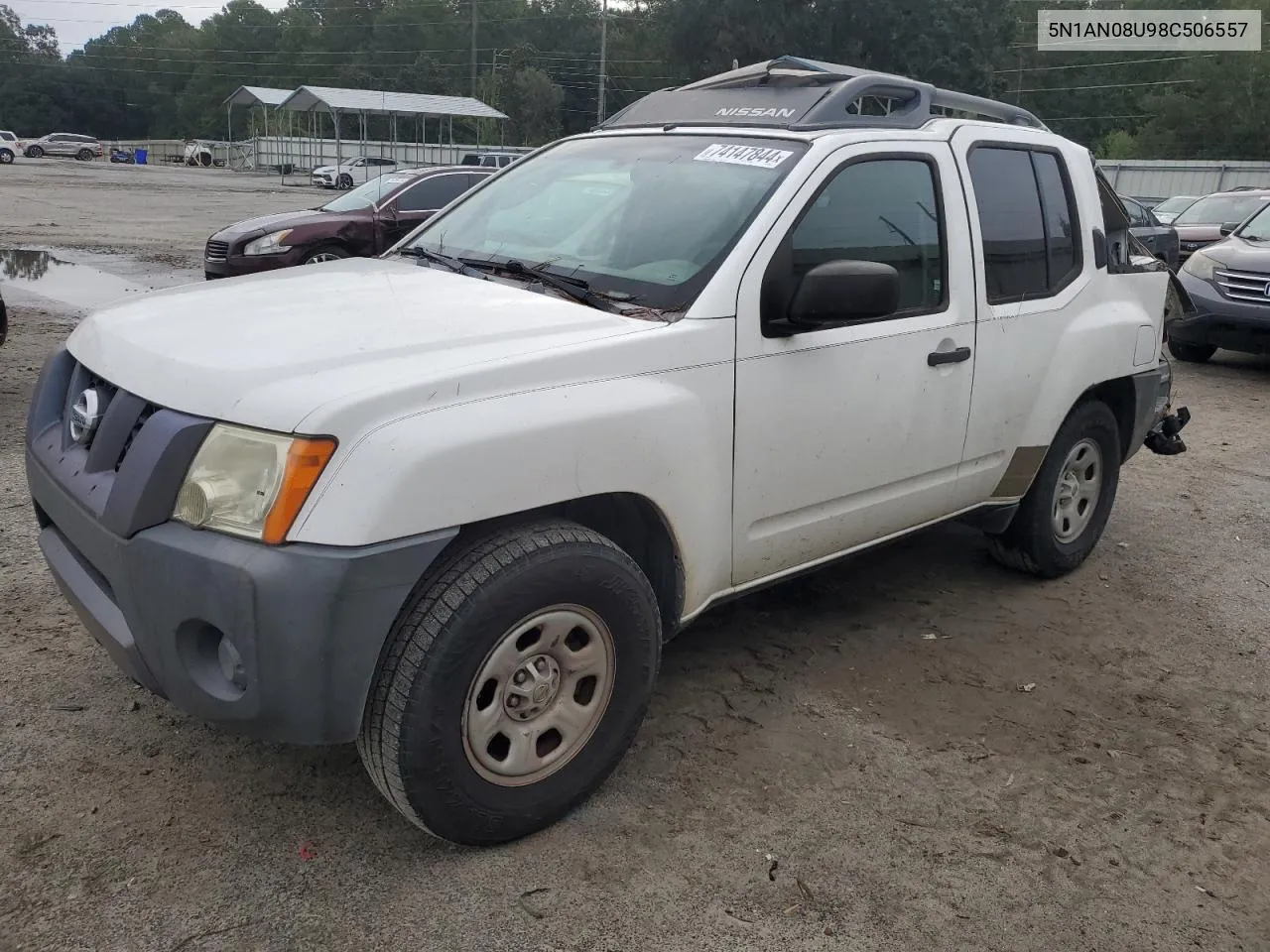 2008 Nissan Xterra Off Road VIN: 5N1AN08U98C506557 Lot: 74147844