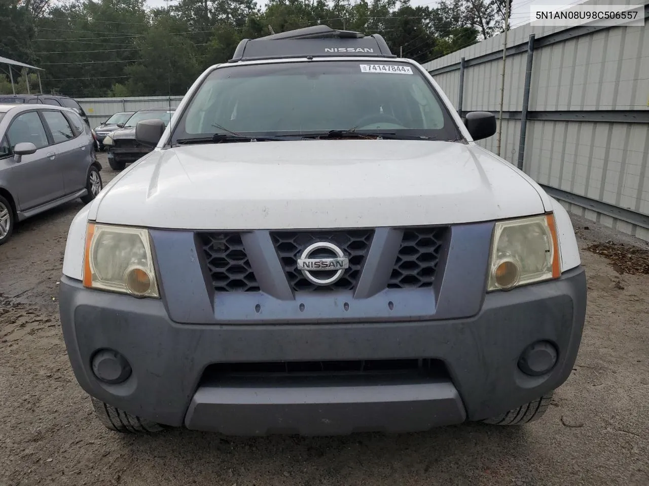 2008 Nissan Xterra Off Road VIN: 5N1AN08U98C506557 Lot: 74147844