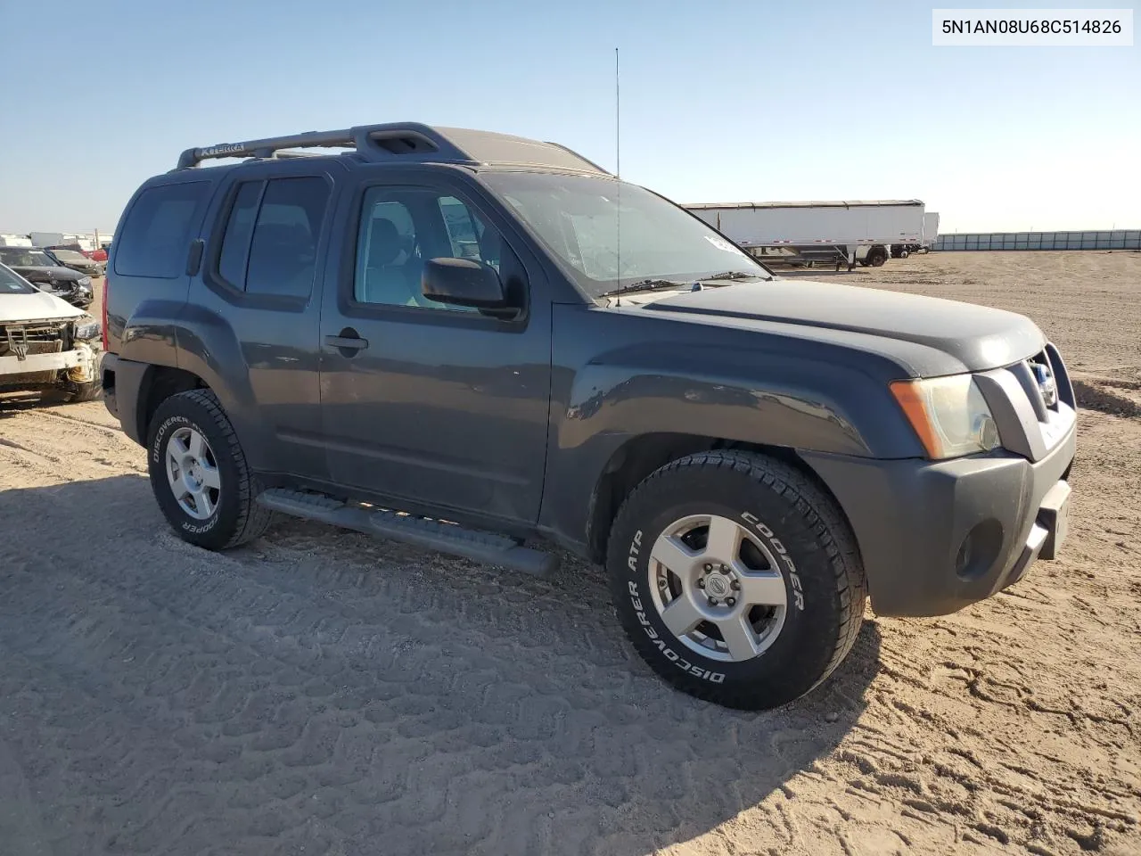 2008 Nissan Xterra Off Road VIN: 5N1AN08U68C514826 Lot: 74206964