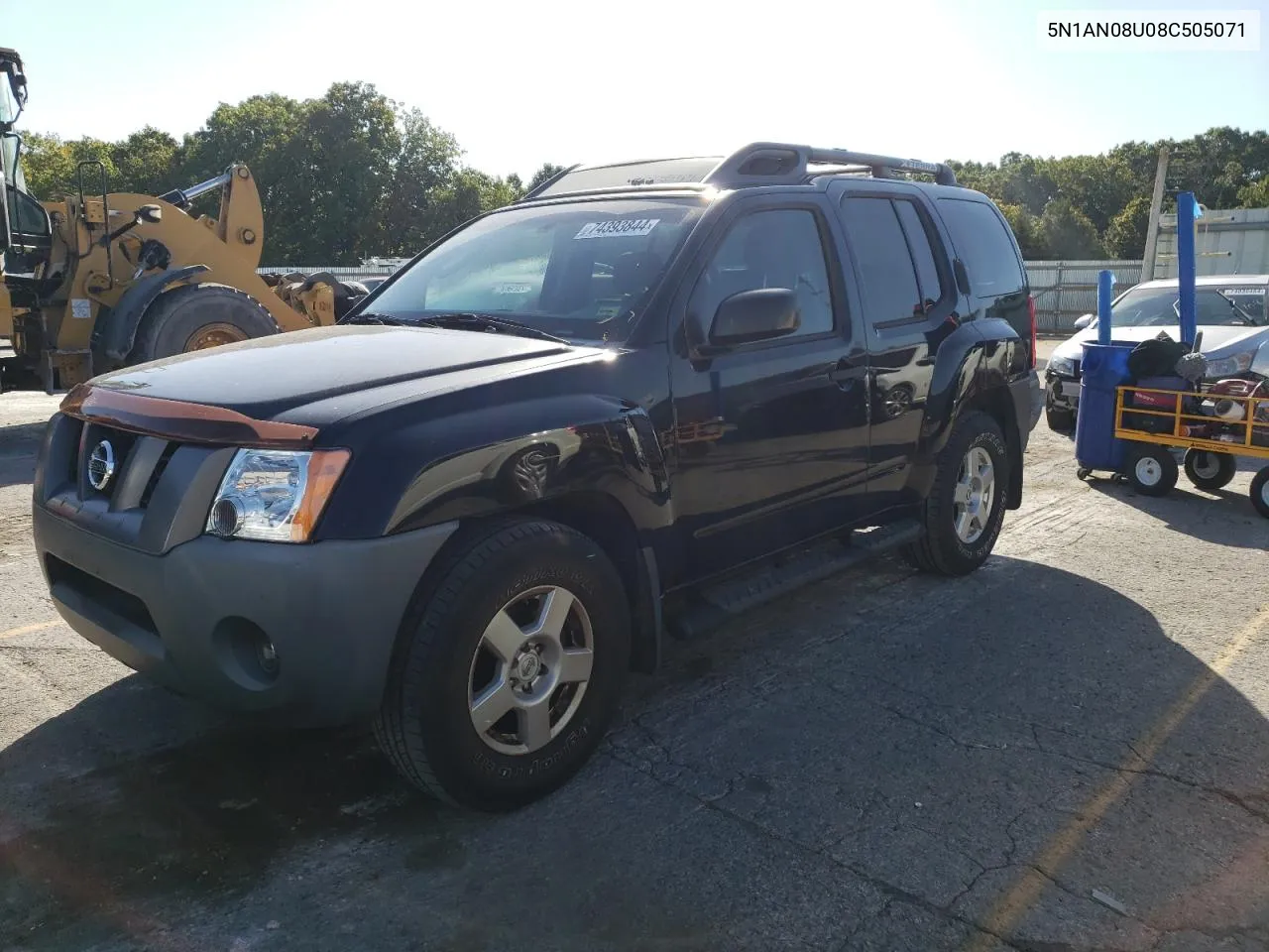 2008 Nissan Xterra Off Road VIN: 5N1AN08U08C505071 Lot: 74393844