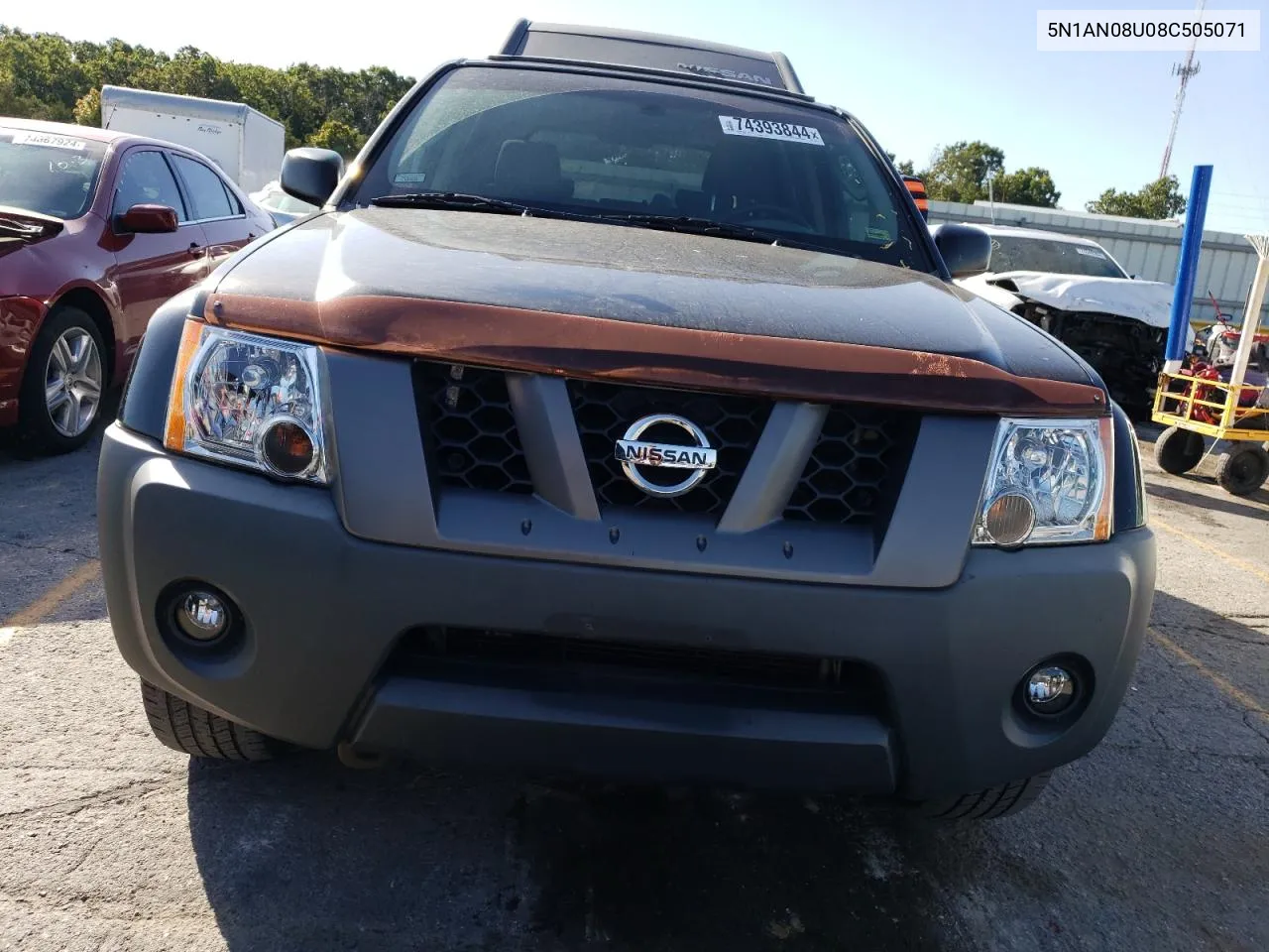 2008 Nissan Xterra Off Road VIN: 5N1AN08U08C505071 Lot: 74393844