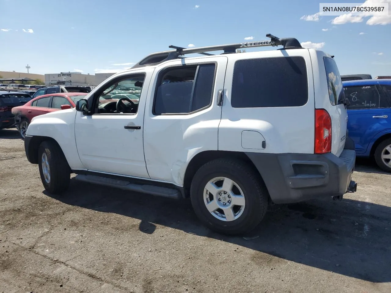 2008 Nissan Xterra Off Road VIN: 5N1AN08U78C539587 Lot: 74725574