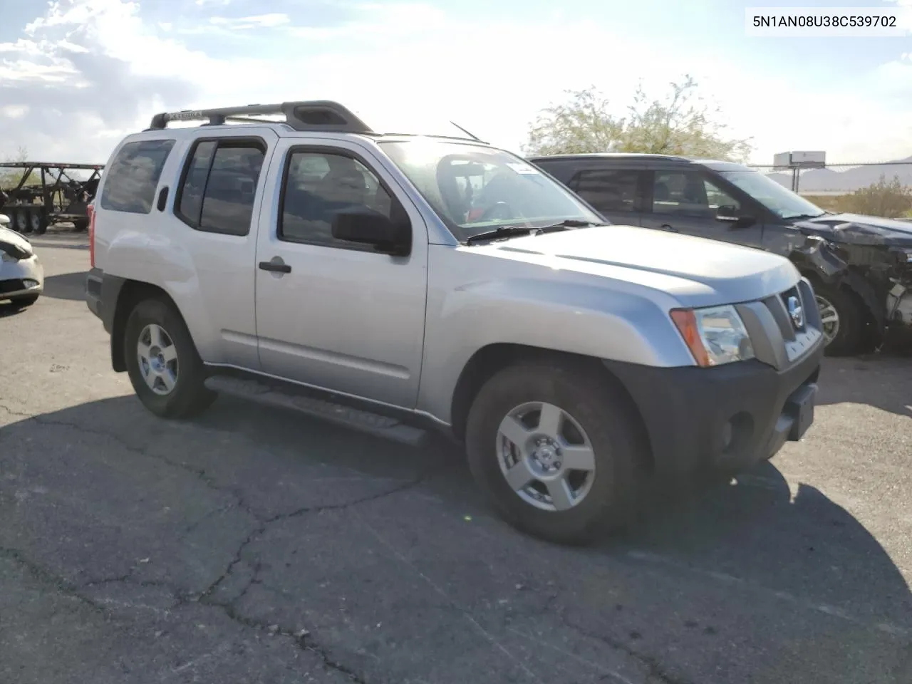 2008 Nissan Xterra Off Road VIN: 5N1AN08U38C539702 Lot: 75101464