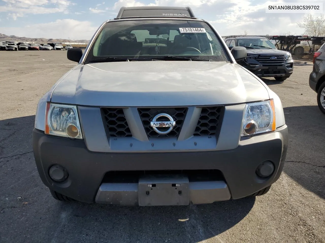 2008 Nissan Xterra Off Road VIN: 5N1AN08U38C539702 Lot: 75101464