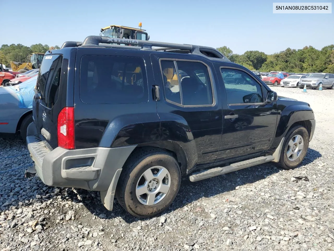 2008 Nissan Xterra Off Road VIN: 5N1AN08U28C531042 Lot: 75466004