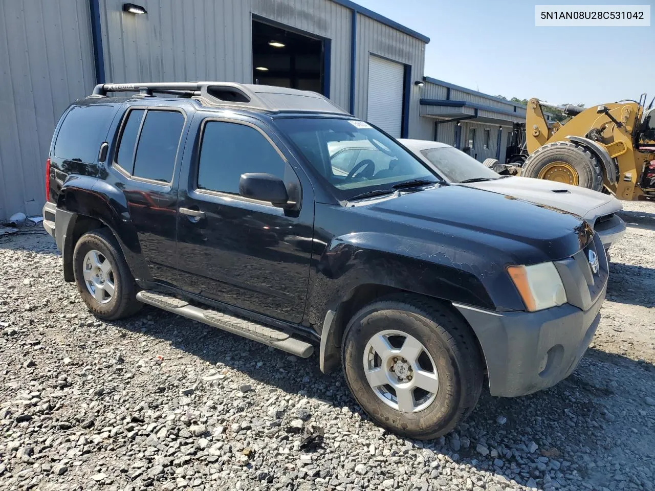 2008 Nissan Xterra Off Road VIN: 5N1AN08U28C531042 Lot: 75466004