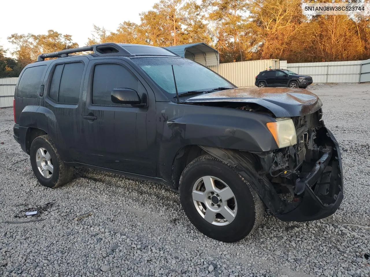 2008 Nissan Xterra Off Road VIN: 5N1AN08W38C523744 Lot: 75772214