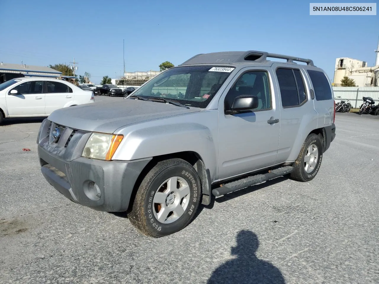 2008 Nissan Xterra Off Road VIN: 5N1AN08U48C506241 Lot: 76323844