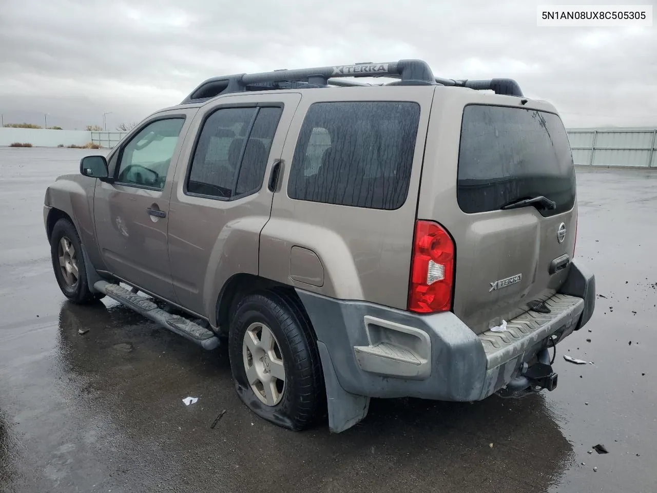 2008 Nissan Xterra Off Road VIN: 5N1AN08UX8C505305 Lot: 76486154