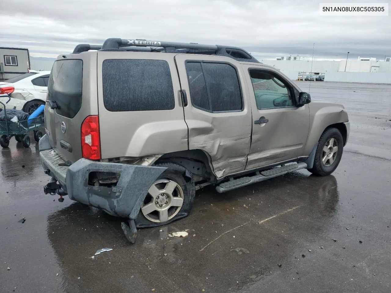 2008 Nissan Xterra Off Road VIN: 5N1AN08UX8C505305 Lot: 76486154