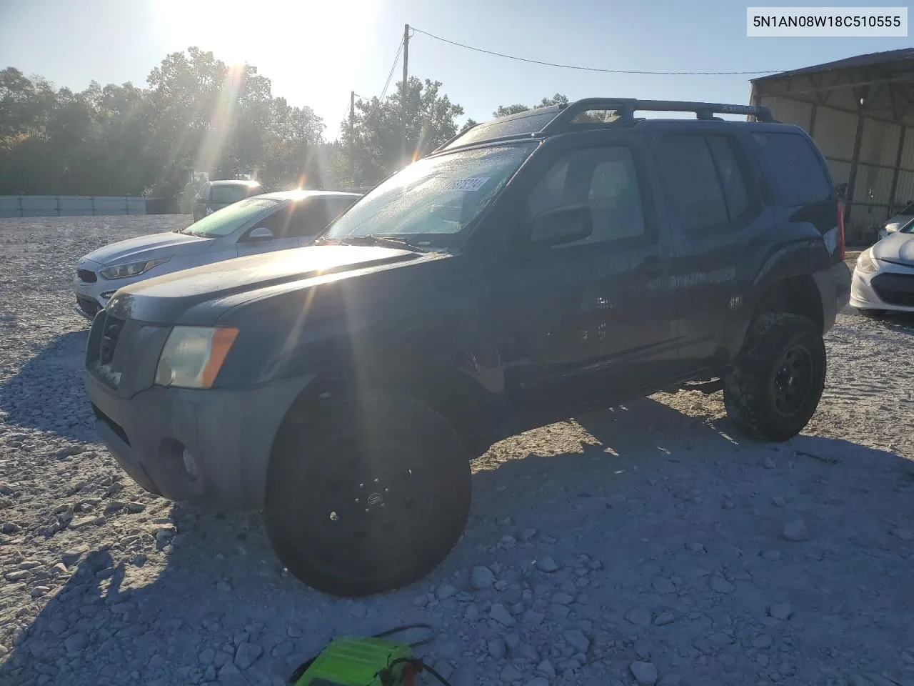 2008 Nissan Xterra Off Road VIN: 5N1AN08W18C510555 Lot: 76875224