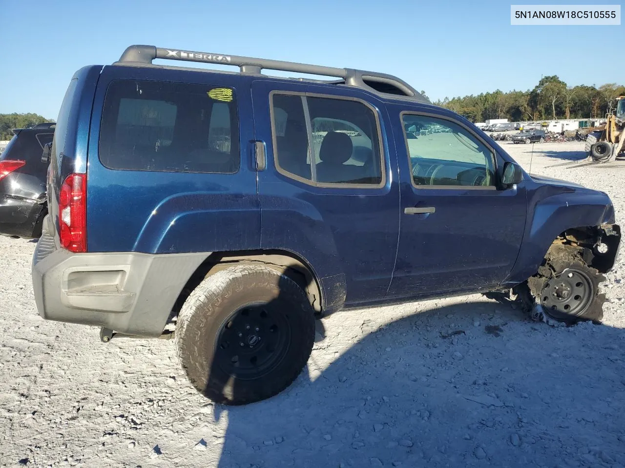 2008 Nissan Xterra Off Road VIN: 5N1AN08W18C510555 Lot: 76875224