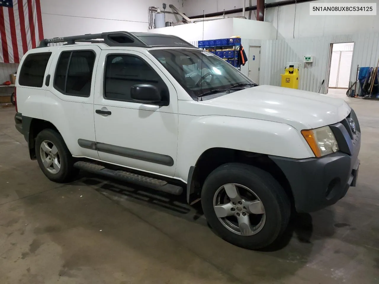 2008 Nissan Xterra Off Road VIN: 5N1AN08UX8C534125 Lot: 76991494