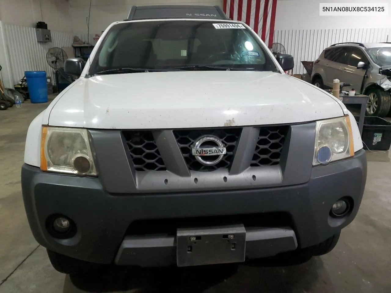 2008 Nissan Xterra Off Road VIN: 5N1AN08UX8C534125 Lot: 76991494