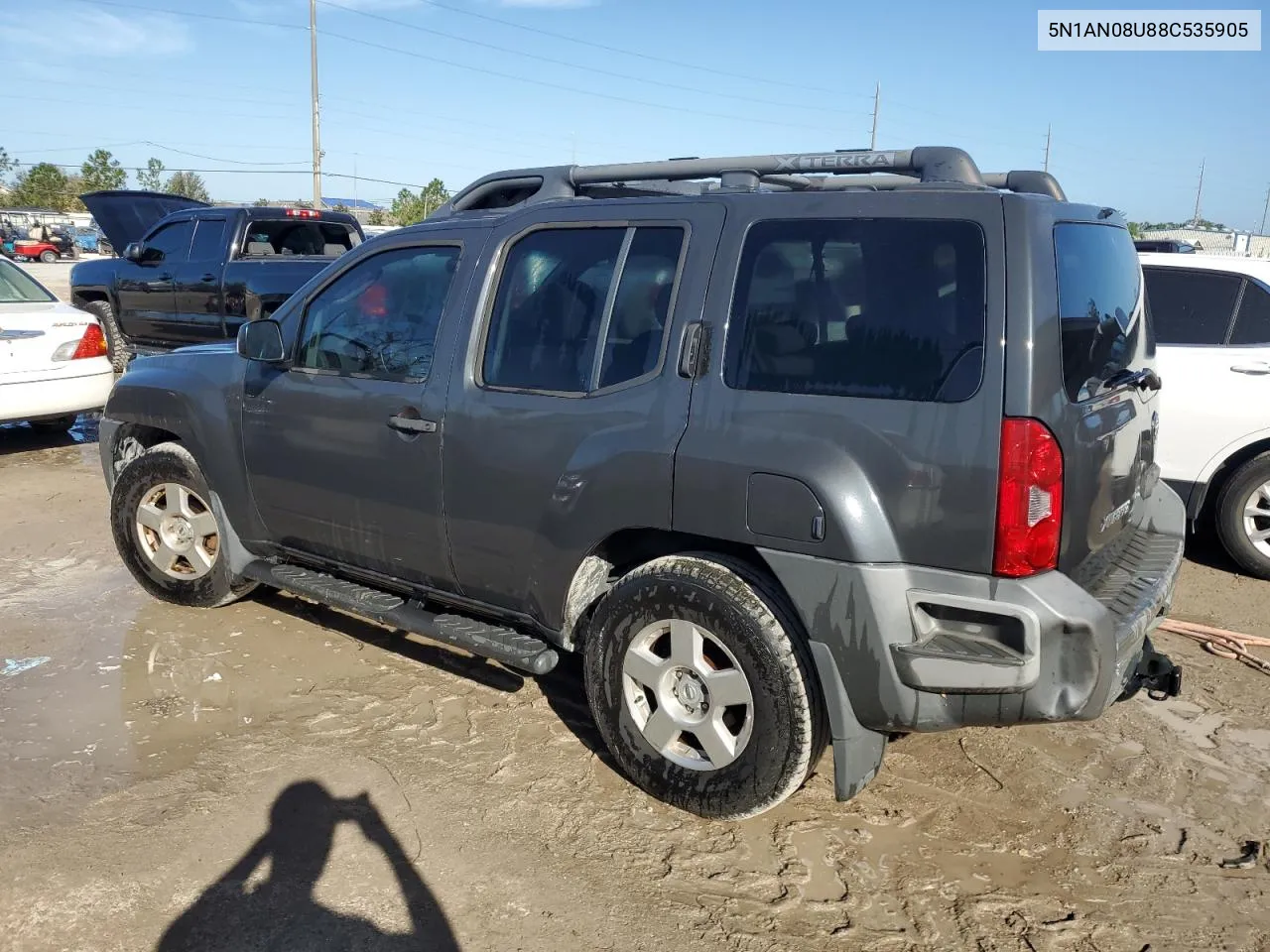 2008 Nissan Xterra Off Road VIN: 5N1AN08U88C535905 Lot: 77427484