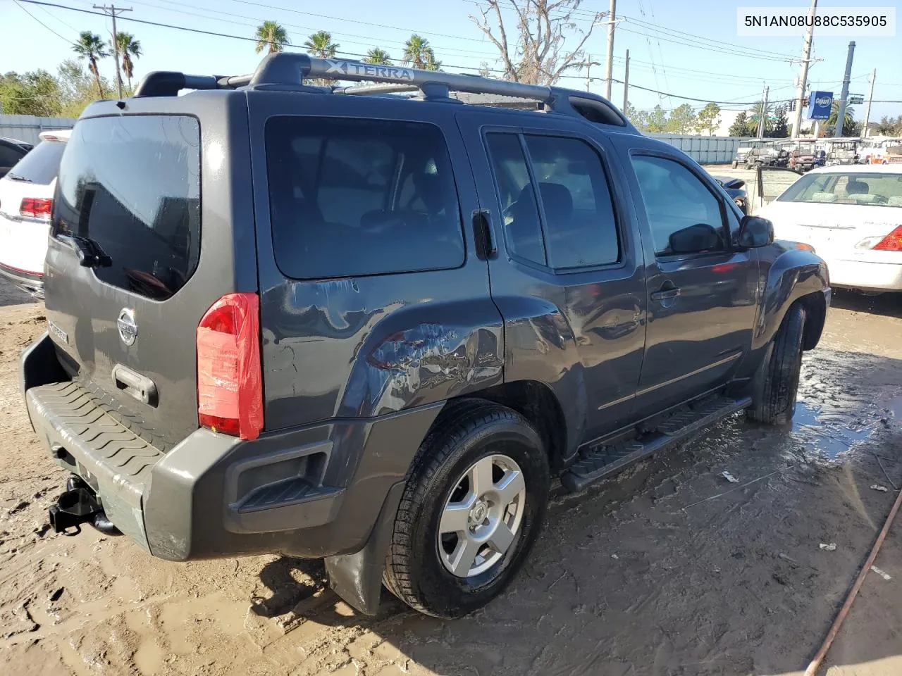 2008 Nissan Xterra Off Road VIN: 5N1AN08U88C535905 Lot: 77427484