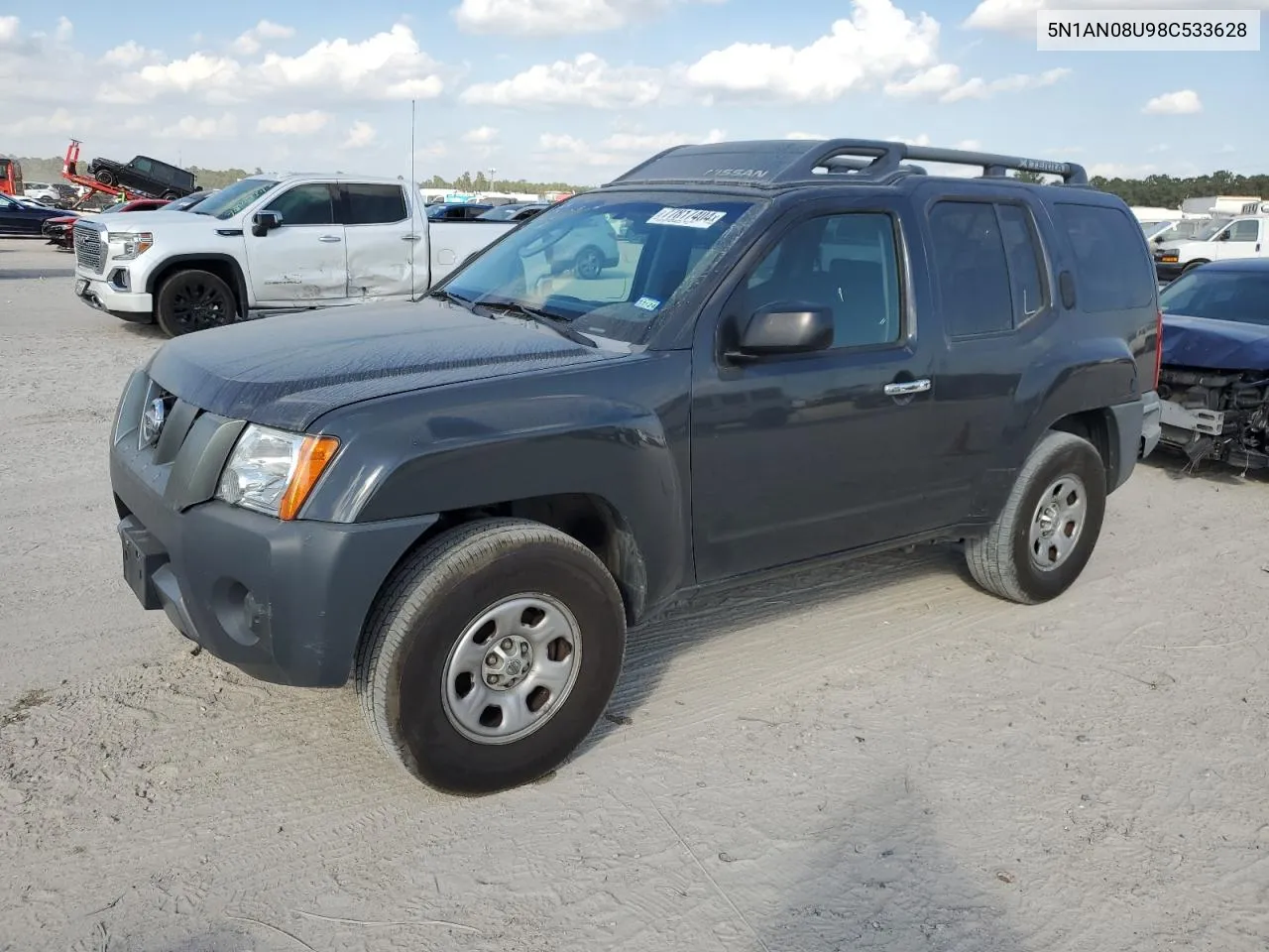 2008 Nissan Xterra Off Road VIN: 5N1AN08U98C533628 Lot: 77817404