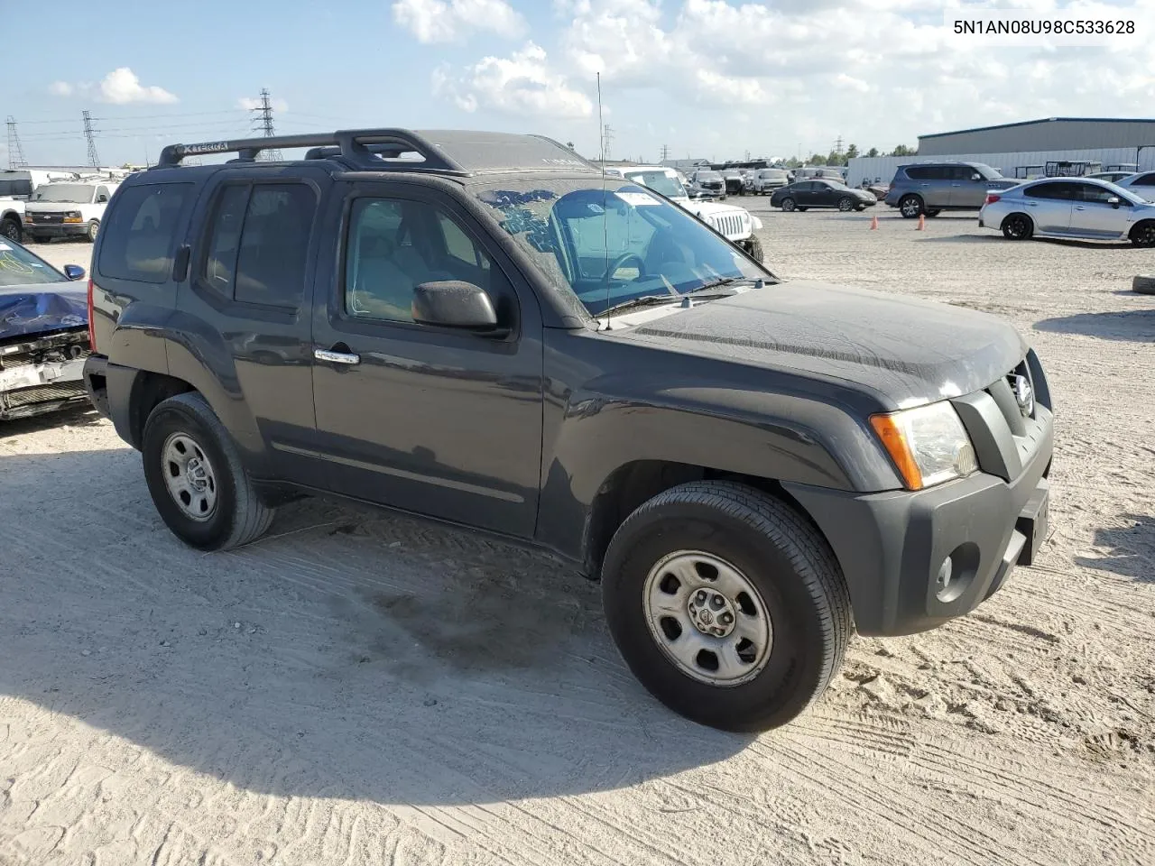 2008 Nissan Xterra Off Road VIN: 5N1AN08U98C533628 Lot: 77817404