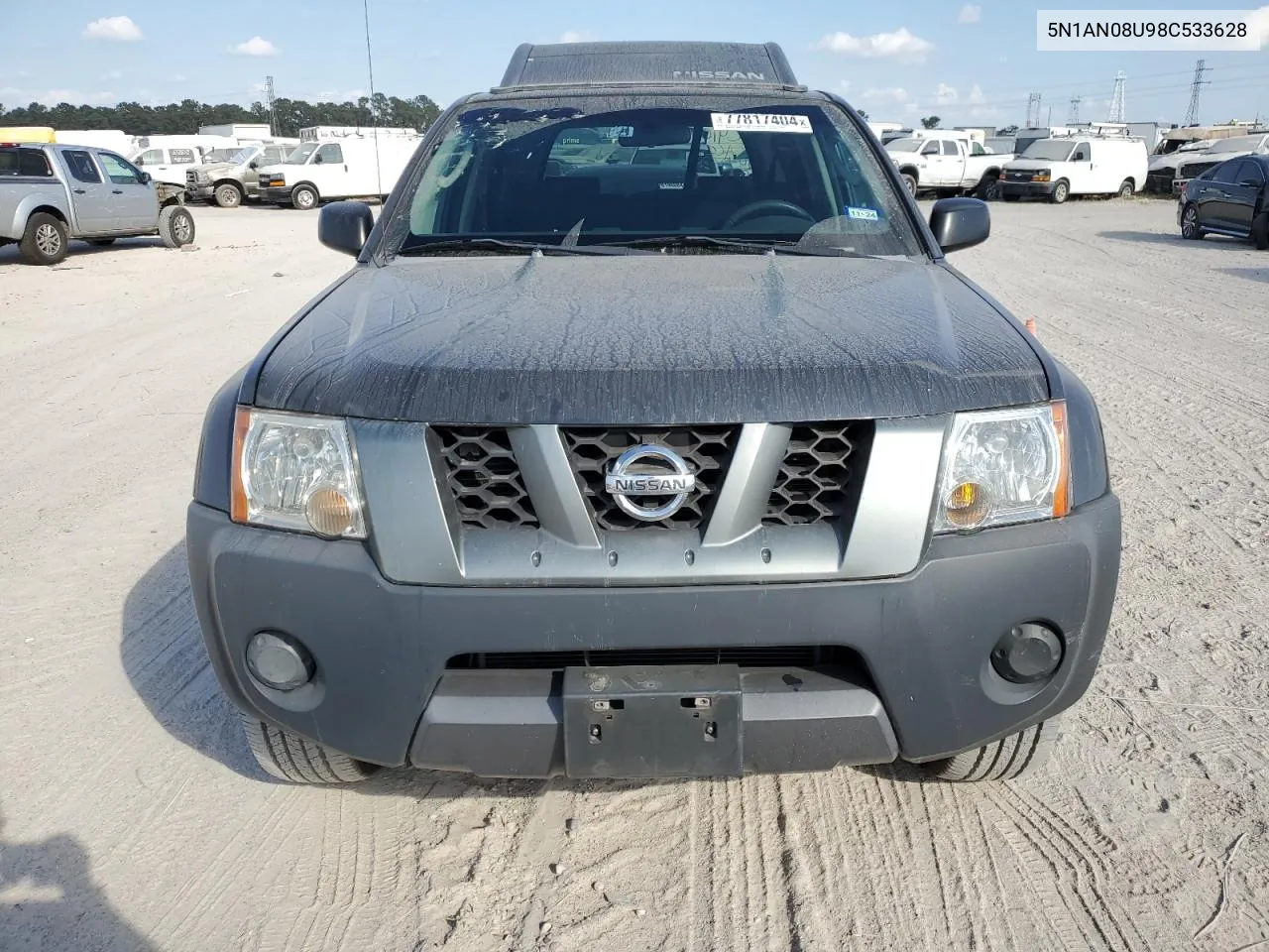 2008 Nissan Xterra Off Road VIN: 5N1AN08U98C533628 Lot: 77817404