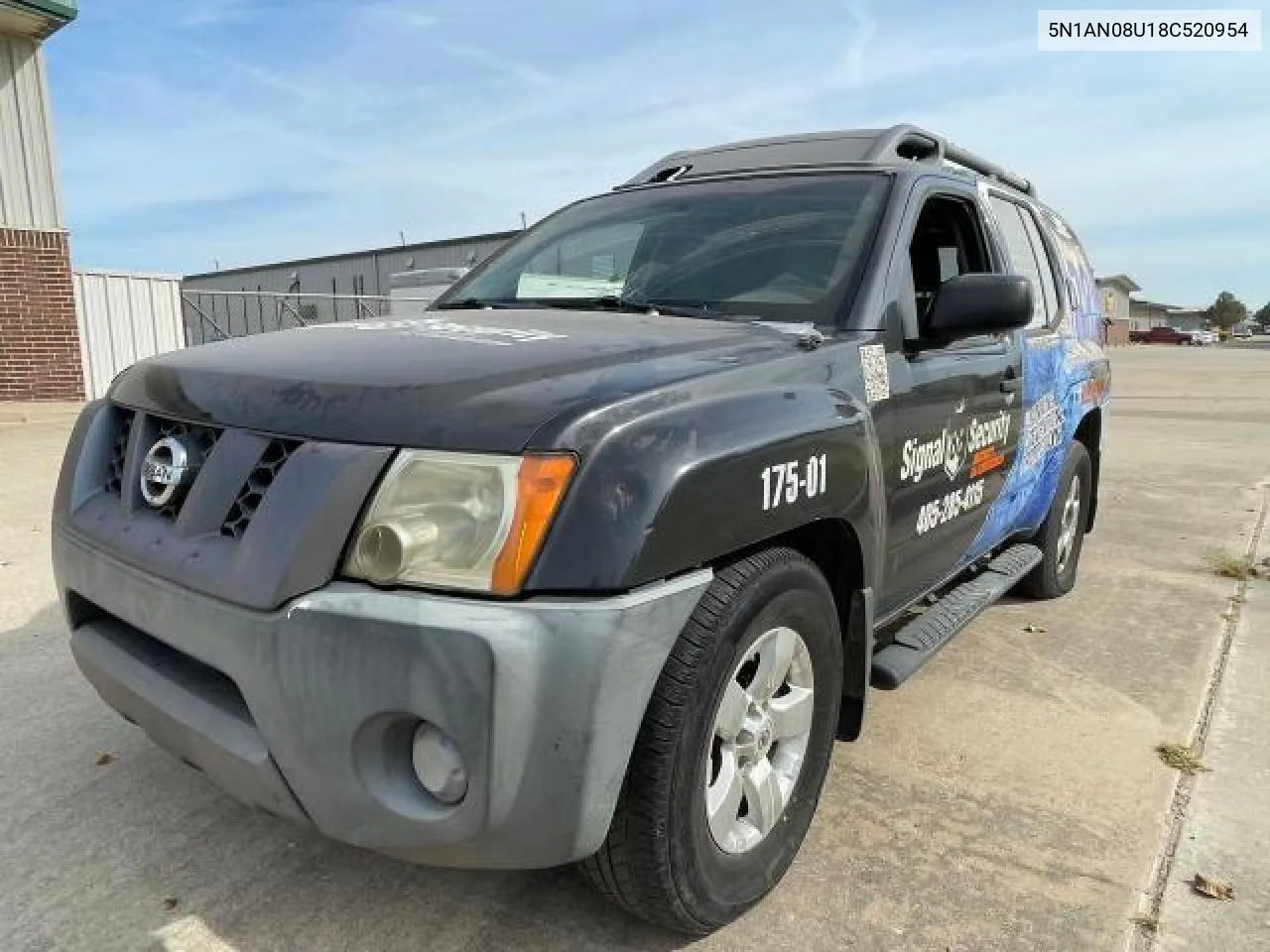 5N1AN08U18C520954 2008 Nissan Xterra Off Road