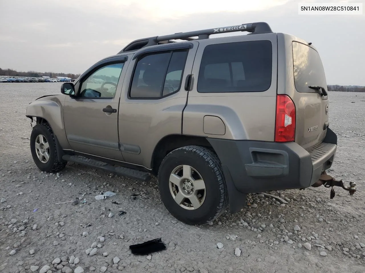 2008 Nissan Xterra Off Road VIN: 5N1AN08W28C510841 Lot: 78435684