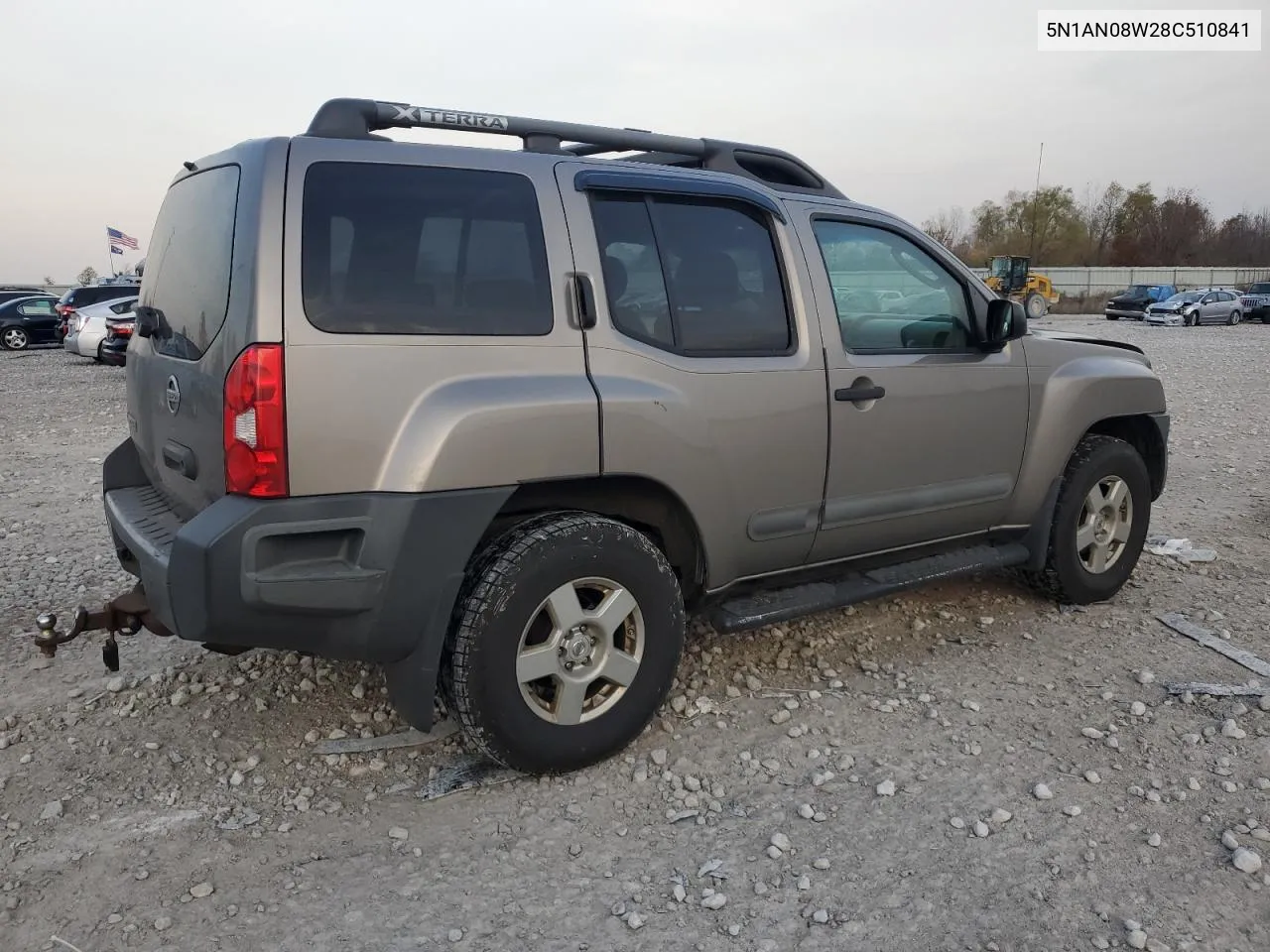 2008 Nissan Xterra Off Road VIN: 5N1AN08W28C510841 Lot: 78435684