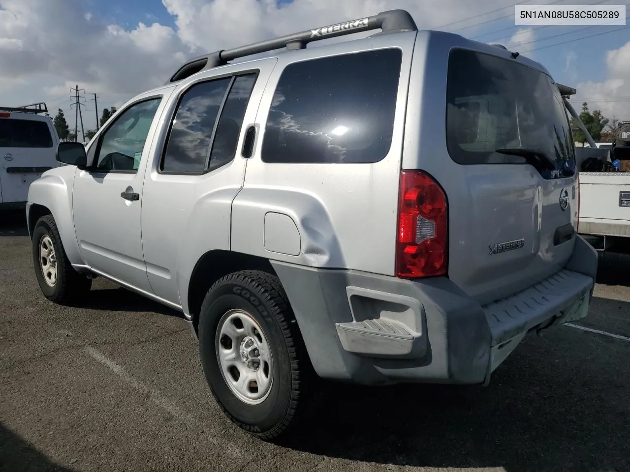 2008 Nissan Xterra Off Road VIN: 5N1AN08U58C505289 Lot: 78518194