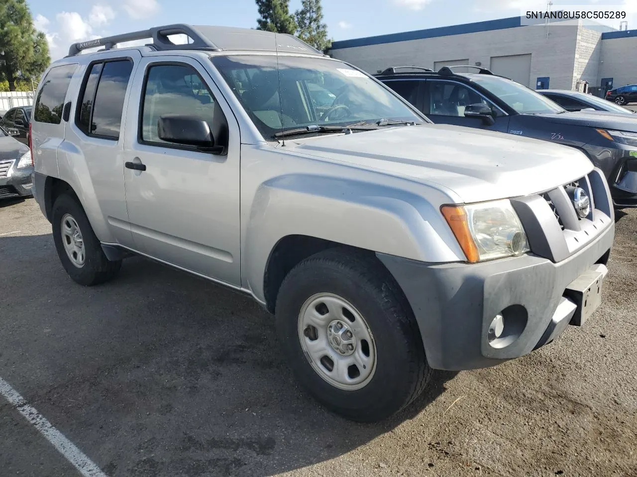 2008 Nissan Xterra Off Road VIN: 5N1AN08U58C505289 Lot: 78518194