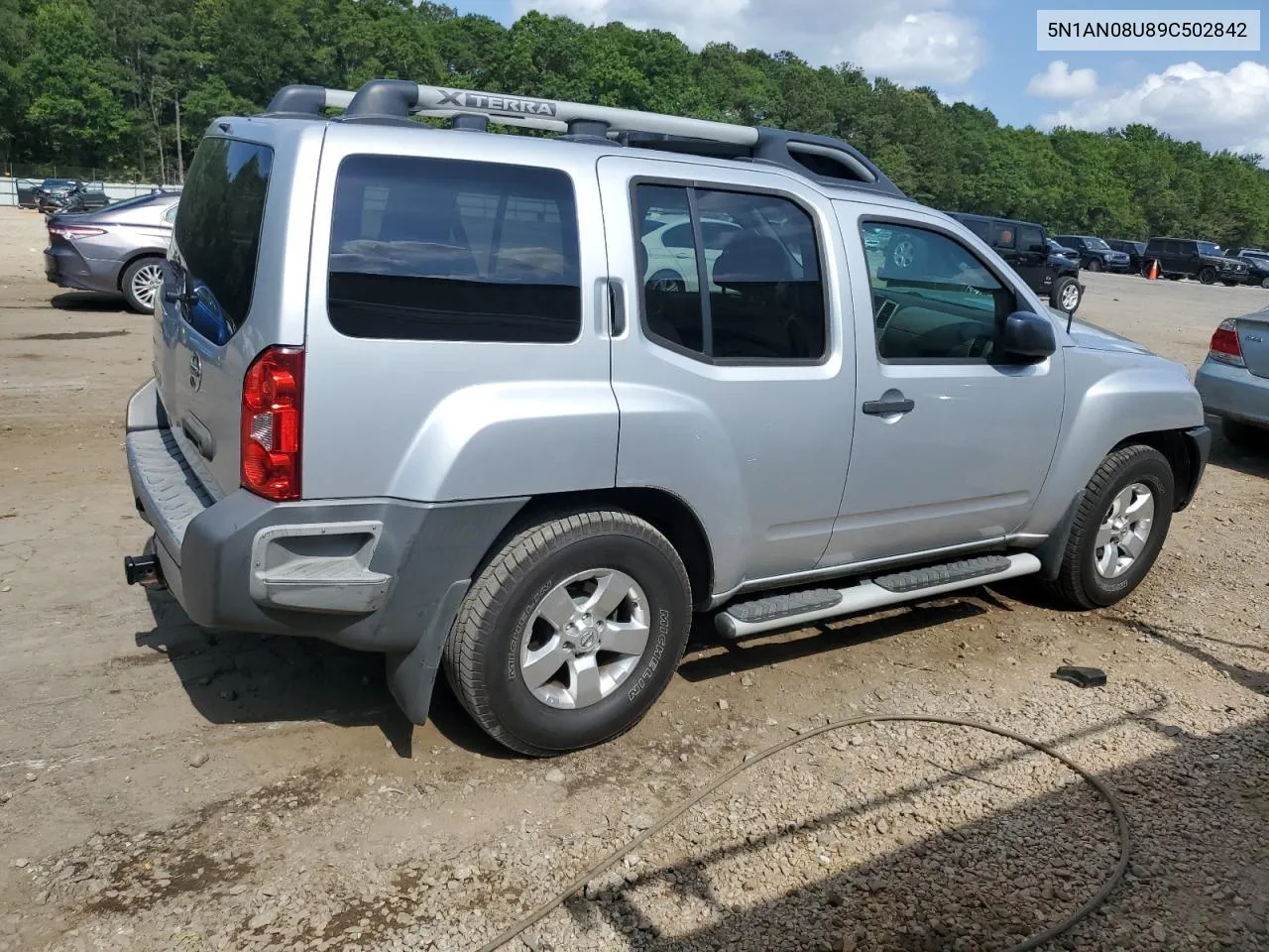 2009 Nissan Xterra Off Road VIN: 5N1AN08U89C502842 Lot: 57506364