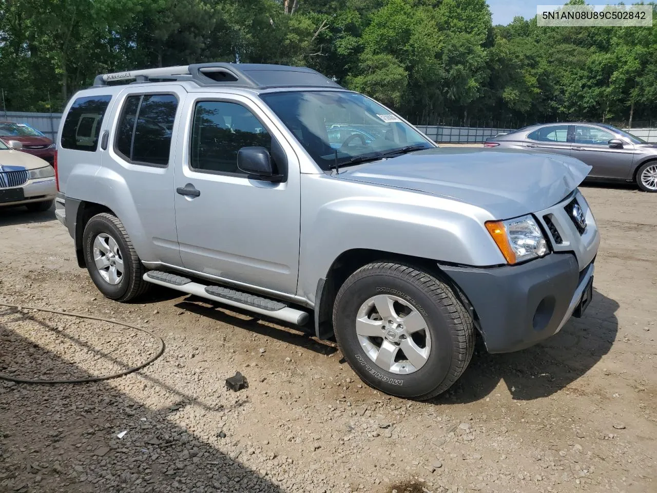 2009 Nissan Xterra Off Road VIN: 5N1AN08U89C502842 Lot: 57506364