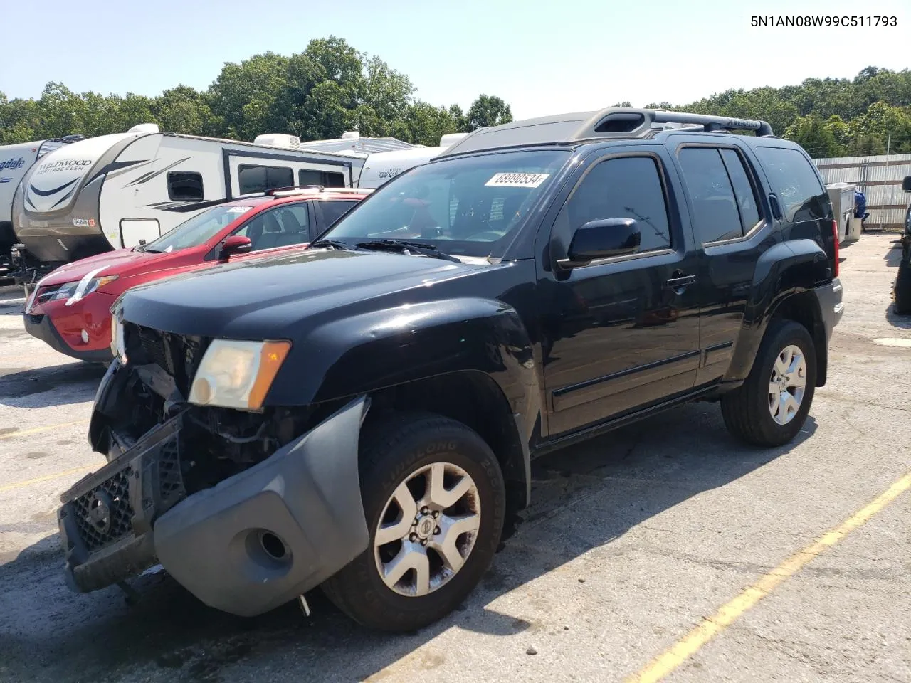 2009 Nissan Xterra Off Road VIN: 5N1AN08W99C511793 Lot: 68990534