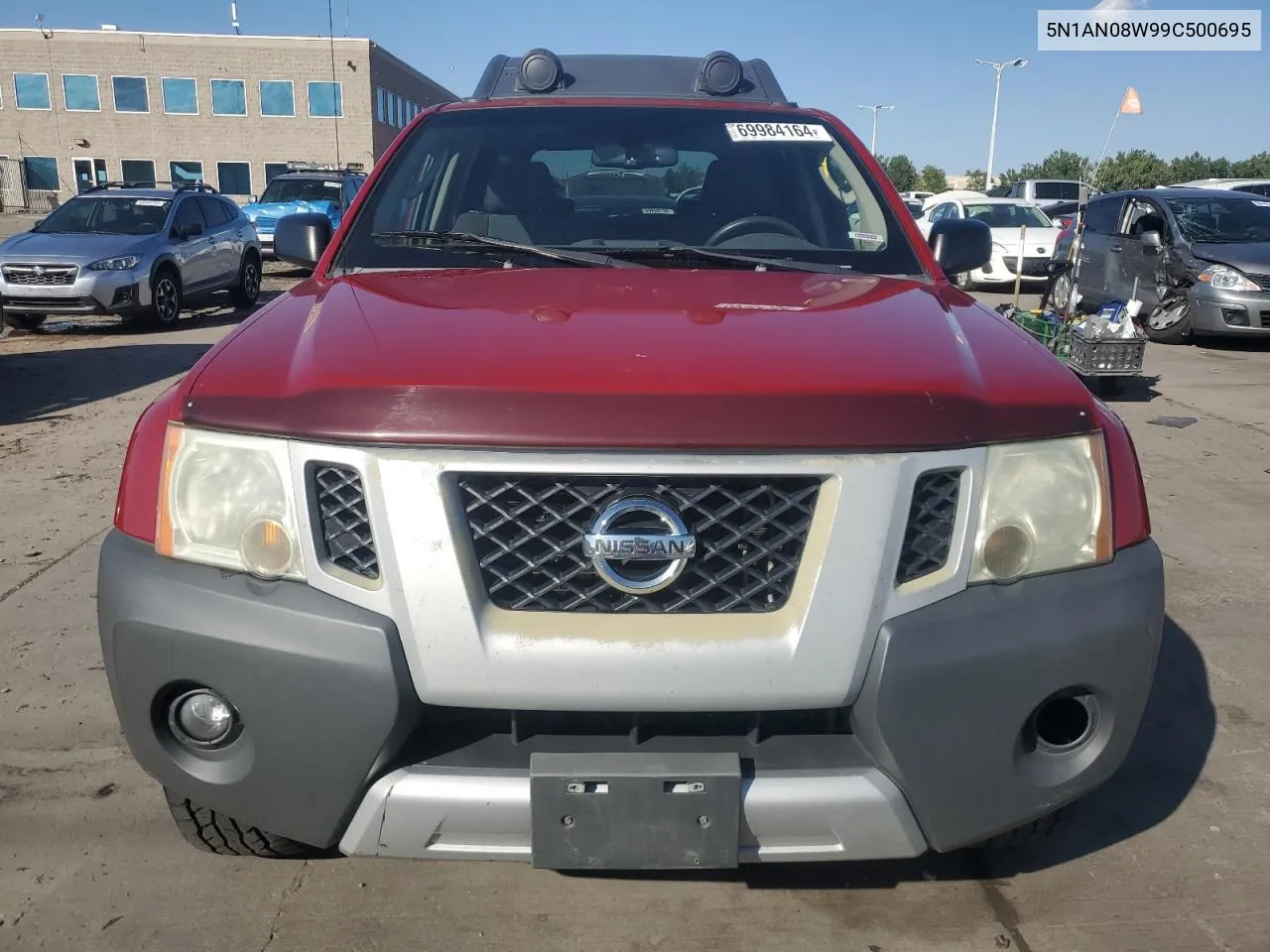 2009 Nissan Xterra Off Road VIN: 5N1AN08W99C500695 Lot: 69984164