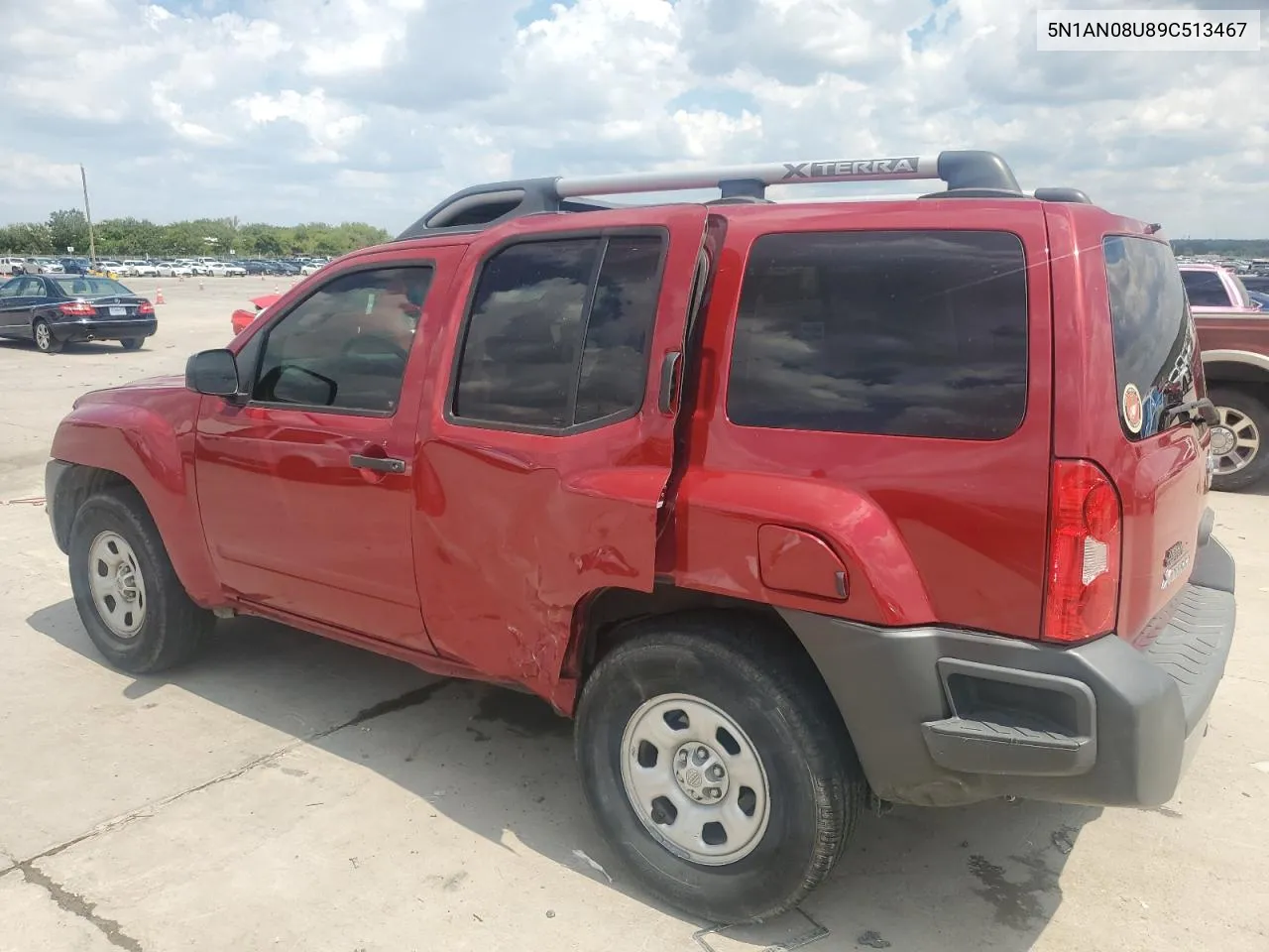 2009 Nissan Xterra Off Road VIN: 5N1AN08U89C513467 Lot: 70635834