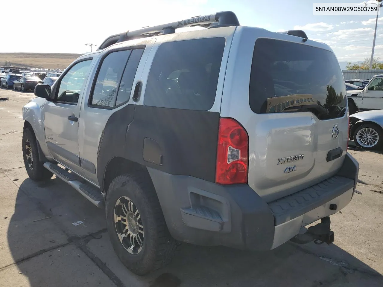 5N1AN08W29C503759 2009 Nissan Xterra Off Road