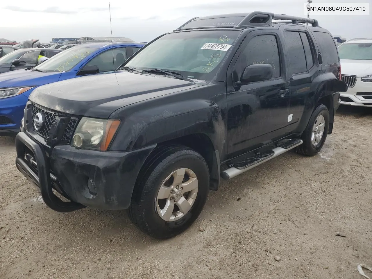 2009 Nissan Xterra Off Road VIN: 5N1AN08U49C507410 Lot: 74422794