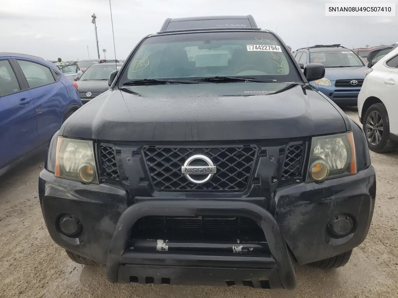 2009 Nissan Xterra Off Road VIN: 5N1AN08U49C507410 Lot: 74422794