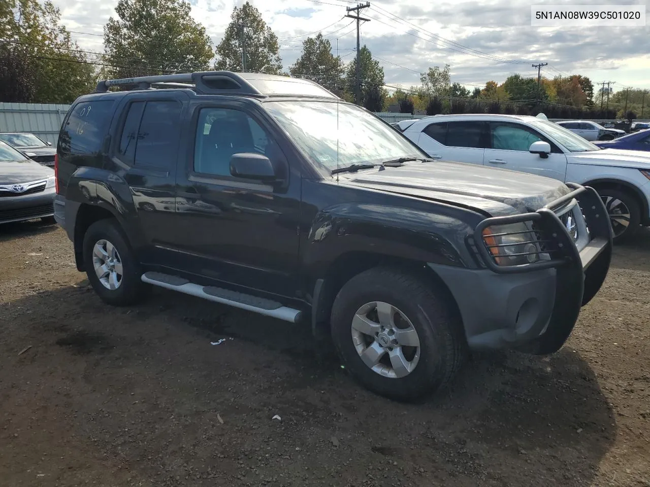 2009 Nissan Xterra Off Road VIN: 5N1AN08W39C501020 Lot: 74540084