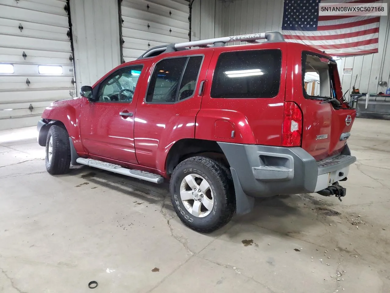 2009 Nissan Xterra Off Road VIN: 5N1AN08WX9C507168 Lot: 76021104