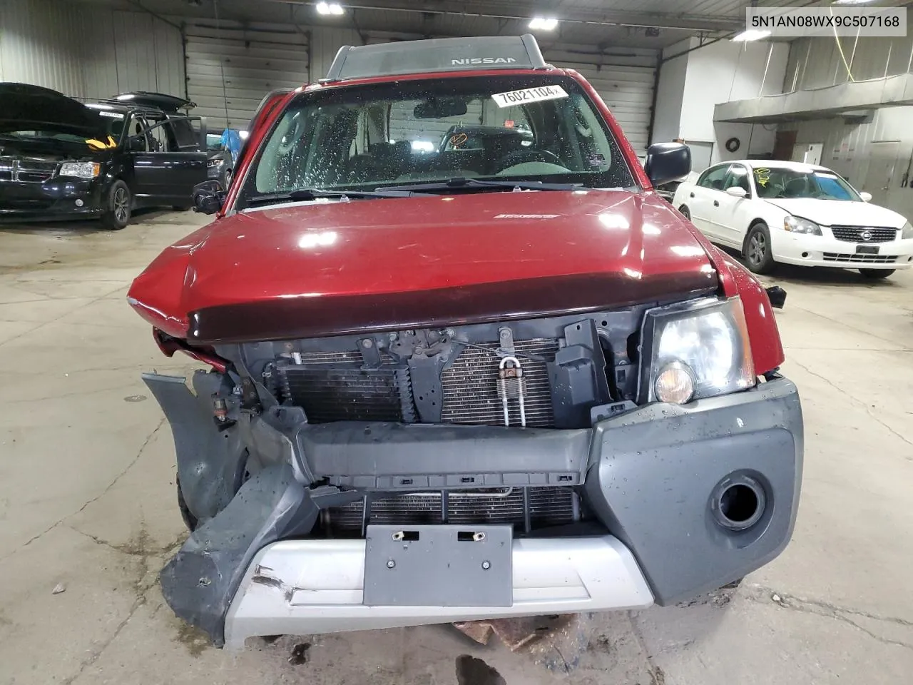 2009 Nissan Xterra Off Road VIN: 5N1AN08WX9C507168 Lot: 76021104