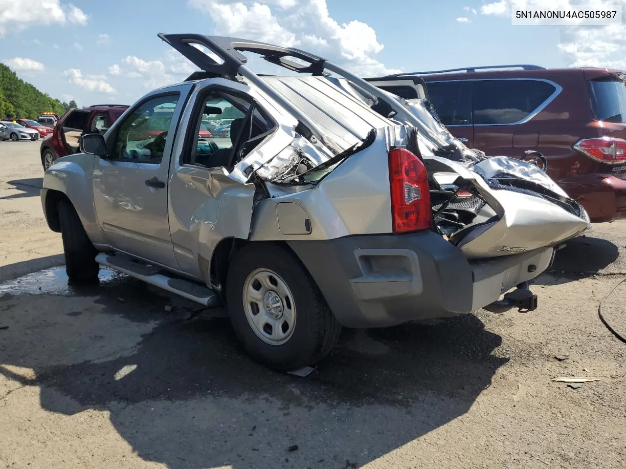 2010 Nissan Xterra Off Road VIN: 5N1AN0NU4AC505987 Lot: 62814954