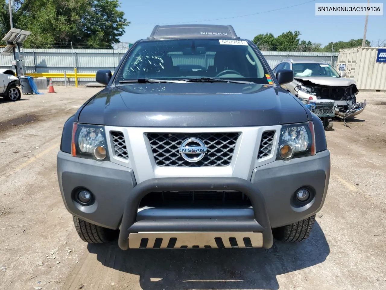 2010 Nissan Xterra Off Road VIN: 5N1AN0NU3AC519136 Lot: 62919484