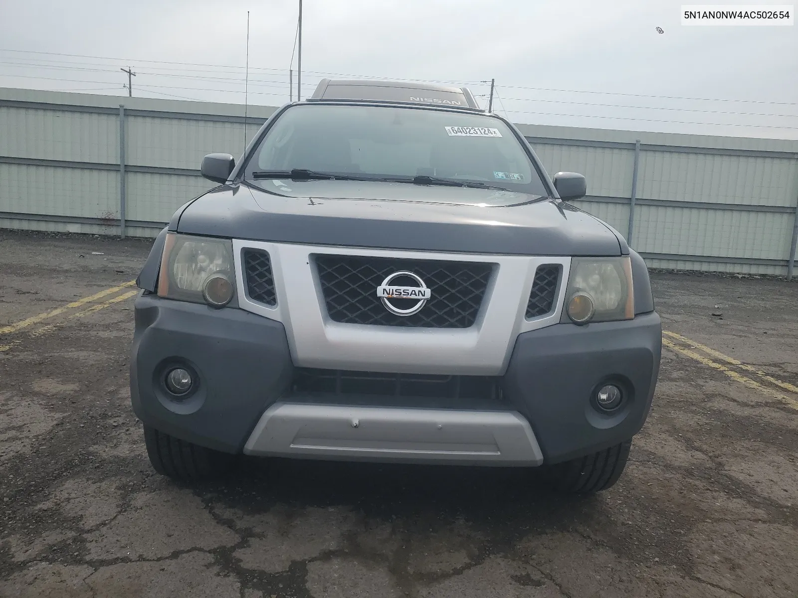 2010 Nissan Xterra Off Road VIN: 5N1AN0NW4AC502654 Lot: 64023124