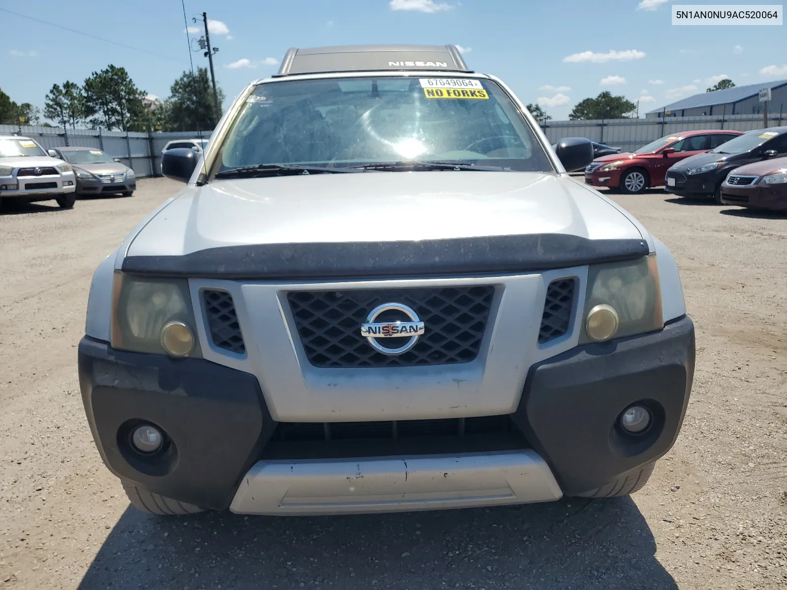 2010 Nissan Xterra Off Road VIN: 5N1AN0NU9AC520064 Lot: 67649064